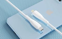 Foneng Kabel USB za Lightning Foneng X75, 3A, 1 m (bel)