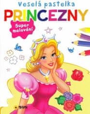 Vesele princese s pastelkami