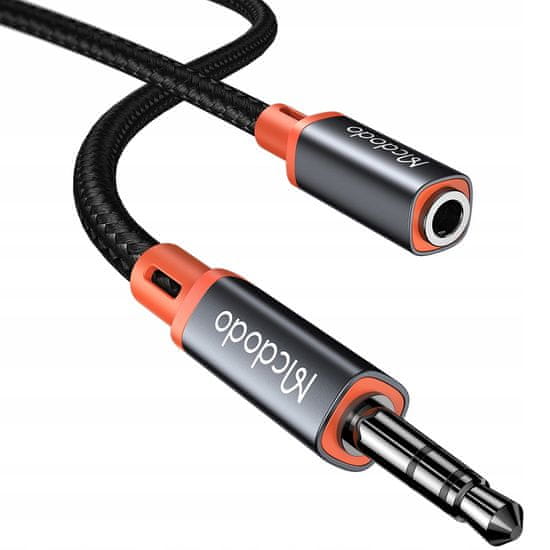 Mcdodo MCDODO AVDIO PODALJŠEK KABEL AUX MINI JACK 3,5 MM