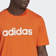 Adidas Majice oranžna L Essentials Embroidered Linear Logo Tee