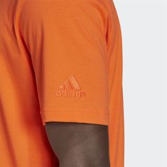 Adidas Majice oranžna L Essentials Embroidered Linear Logo Tee