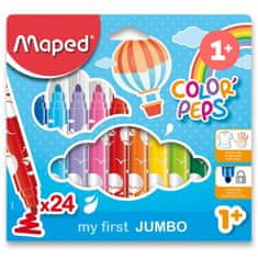 Maped - Markerji Color´ Peps Early Age Jumbo 24 kosov