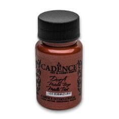 Cadence Akrilne barve Dora Metallic 50 ml, rdeča