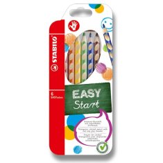 Stabilo Easy start komplet 6 barvic za desničarje