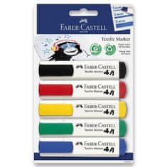 Faber-Castell Faber - Castel Tekstilni markerji 5 kosov