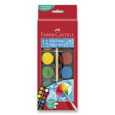 Faber-Castell Faber - Castell Vodne barve 24 mm - 12 barv