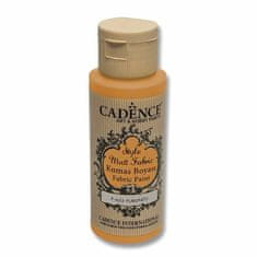 Cadence Style Matt Fabric barva za tekstil - oranžna / 50 ml