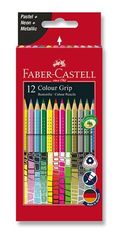 Faber-Castell Faber - Castell Pisalne barvice Triangular Grip 2001 12 kosov