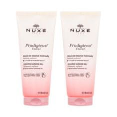 Nuxe Prodigieux Floral Scented Shower Gel Set gel za prhanje 2 x 200 ml za ženske