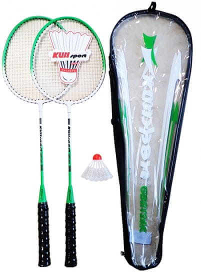 Kubisport Set za badminton - 2 loparja + košarica + kovček