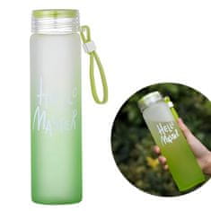 LIVEFY steklenica Glassy 400ml, zelena