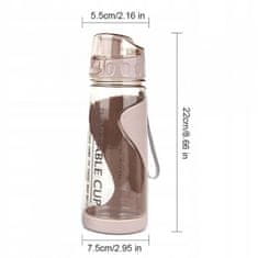 LIVEFY steklenica za vodo Fitcup 600 ml, roza