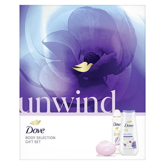 Dove Darilni set za nego telesa Unwind