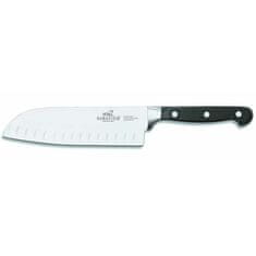 Nůž Lion Sabatier International, 774086, Pluton, nůž Santoku, 18 cm, POM rukojeť, nerezové nýty