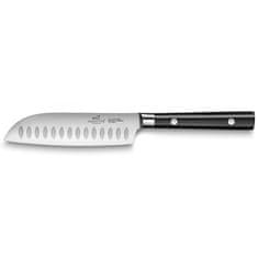 Nůž Lion Sabatier International, 904380, Leonys, Mini-Santoku, čepel 12 cm, nerezové nýty, POM rukojeť