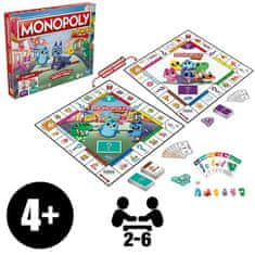 HASBRO - MONOPOLY Junior CZ različica