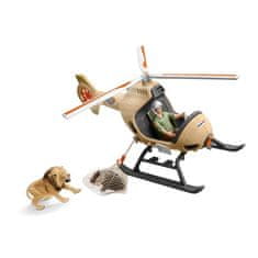 Schleich Wild Life 42476 Helikopter za reševanje živali