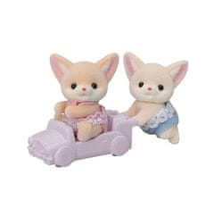 Sylvanian Families Dvojčka z avtomobilom