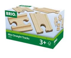 Brio Mini tirnice ravne, spojke, 54 mm, 4 kosi