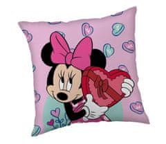 Jerry Fabrics Blazina iz mikrovlaken Minnie Vijolična Poliester, 40/40 cm