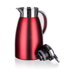 BANQUET Termos iz nerjavečega jekla METALLIC Red 1,5 l