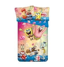 Jerry Fabrics Vključeno perilo Sponge Bob Party micro Poliester - mikrovlakna, 140/200, 70/90 cm