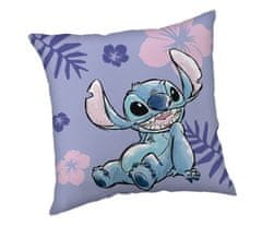 Jerry Fabrics Vzglavnik iz poliestra z mikroflisom Lilo in Stitch, 40/40 cm