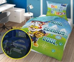 Detexpol Posteljnina Paw Patrol dream luminous Bombaž, 140/200, 70/80 cm