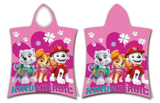 Jerry Fabrics Pončo Paw Patrol PP475 Bombaž - frotir, 50/115 cm