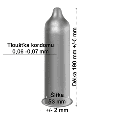 Secura Ekstra mokri kondomi 48 kosov