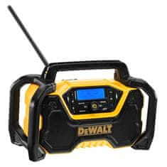 DeWalt Prenosni radio DEWALT 18/54V XR DCR029-QW z Bluetooth, USB polnjenjem in večfrekvencanskimi možnostmi - črn in rumen.