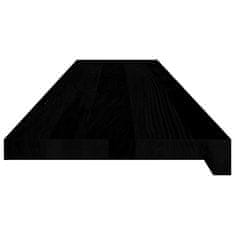 Vidaxl Podloge za stopnice 4 kosi rjave 120x25x2 cm trdna hrastovina