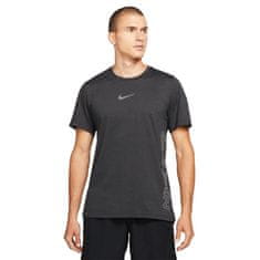 Nike Majice obutev za trening siva XL Np Df Npc Burnout Ss Top 2.0