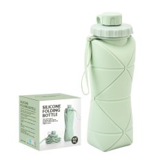 LIVEFY zložljiva steklenica za vodo Foldy 600ml, zelena