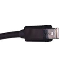 Lanberg Adapter za video kabel Lanberg AD-0005-BK, Mini DisplayPort na HDMI Tip A, dolžina 0.2 m, črne barve, ločljivost do 1920 x 1200, 60 Hz, moški na ženski priključek.