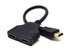 Gembird Gembird DSP-2PH4-04 HDMI kabel, HDMI Tip A (Standard), 2 x HDMI Tip A (Standard), črna, 24 ur pošiljanja, CE potrdilo, Plug and Play, 1 kos v paketu