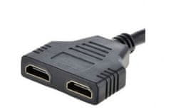 Gembird Gembird DSP-2PH4-04 HDMI kabel, HDMI Tip A (Standard), 2 x HDMI Tip A (Standard), črna, 24 ur pošiljanja, CE potrdilo, Plug and Play, 1 kos v paketu