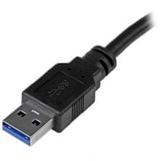 Startech StarTech.com USB 3.1 do 2,5" SATA Adapter za eksterni HDD/SSD - Hitrost prenosa do 10 Gbps, podpora UASP, USB napajanje, črn, do 2 TB shrambe