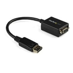 Startech StarTech.com Aktivni DisplayPort na VGA Adapter - 1080p Video, Certificiran, Črni, DP/DP++ do VGA Monitor, 0.225 m Dolžina, 60 Hz Osveževalna Hitrost