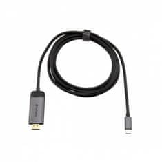 Verbatim Verbatim 49144 adapter video kabla 1,5 m USB Type-C na HDMI črn, srebrn - enostavna povezava, združljiv z Mac, Windows, Linux operacijskimi sistemi.