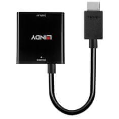 Lindy Lindy HDMI na VGA Pretvornik, 1080p, Plug & Play, Črno, Visoka kakovost, CE & RoHS Certifikat, Kratka Dolžina 0.1 m, Idealno za Povezavo Računalnika na Monitor