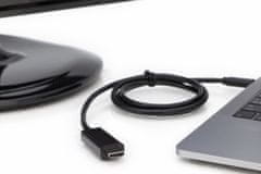 Digitus DIGITUS adapter kabel USB Type-C na DisplayPort, dolžina 5 m, moški priključki, črn, za zanesljivo povezovanje naprav