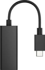 slomart HP USB-C - RJ45 Adaptér G2 za povezovanje, črn, združljiv z Windows 10 in 11, hitro pošiljanje v 24 urah, kompakten in lahek, idealen za domačo uporabo.