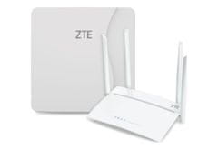 slomart Router ZTE MF258 Pro + IDU, Wi-Fi 6 (802.11ax), Dvopasovni, Vključuje ODU in IDU, Nude in LAN Kabel 10 m, PoE, Varnost WPA2-PSK, Bela