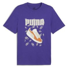 Puma Majice modra M Graphics Sneaker Tee