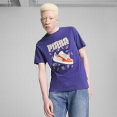 Puma Majice modra M Graphics Sneaker Tee