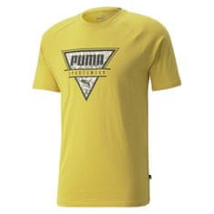 Puma Majice rumena XL Summer Graphic Tee