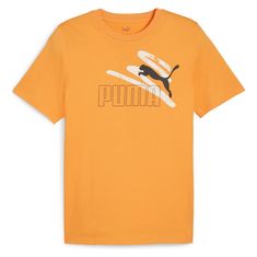 Puma Majice oranžna M Ess+ Logo Lab Tee