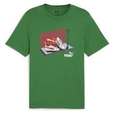 Puma Majice zelena S Graphics Sneaker Box Tee