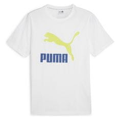 Puma Majice bela M Classics Logo Tee